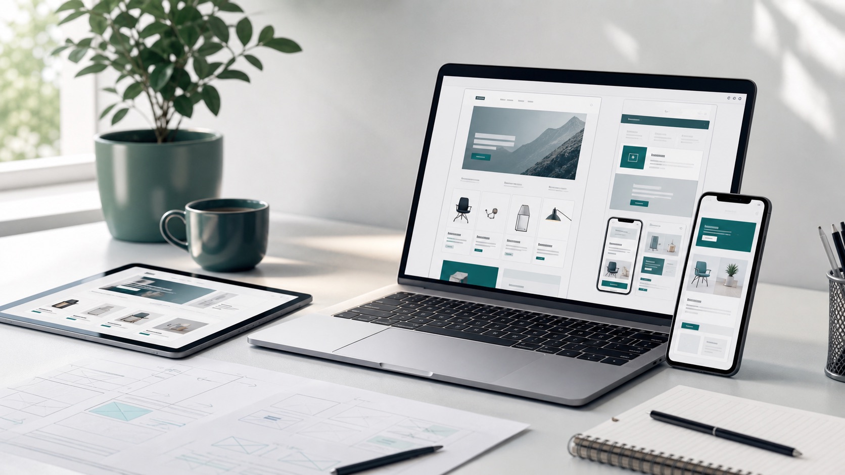 Progettazione di siti web, e-commerce e landing page